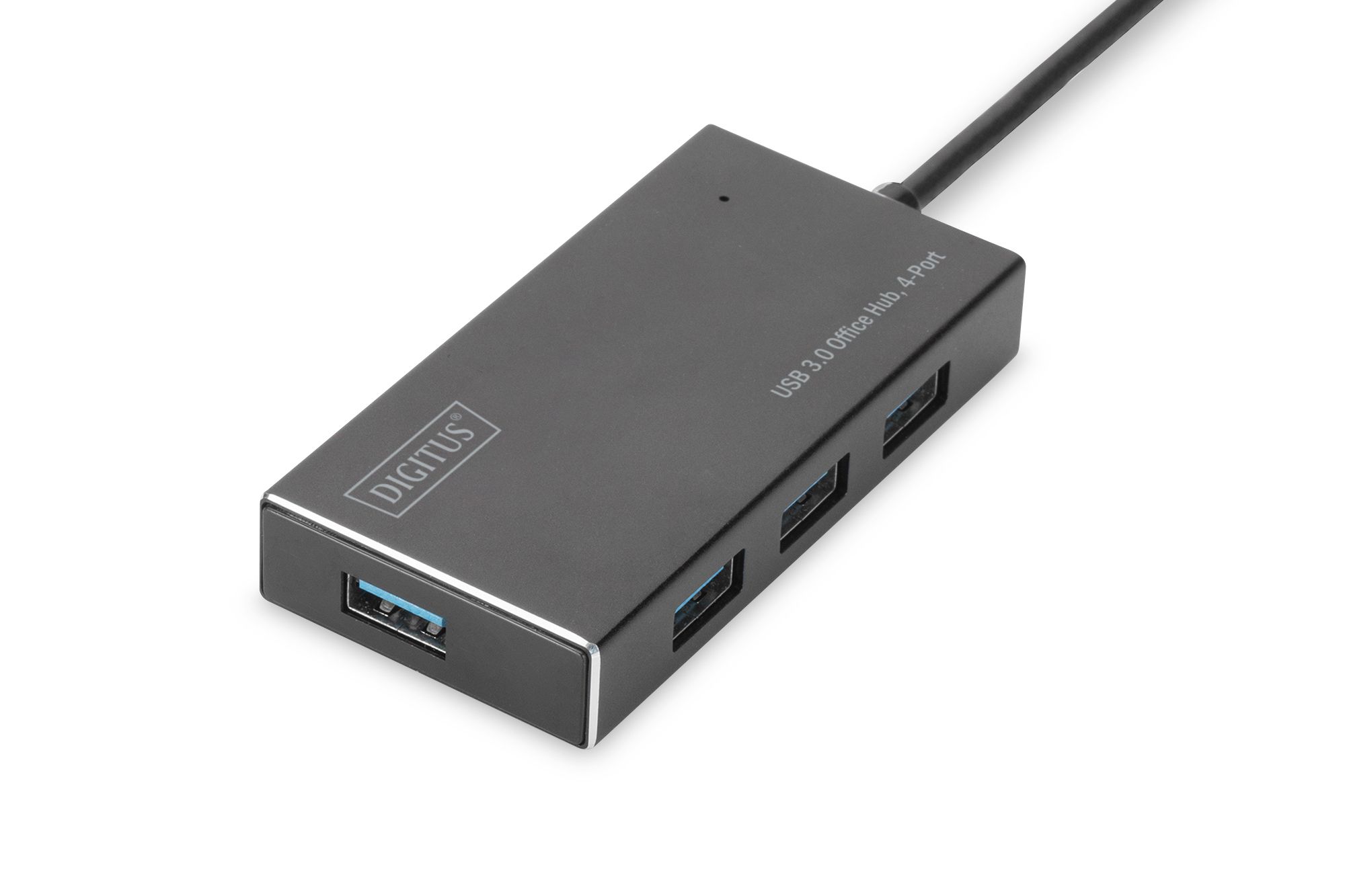 Digitus DA-70240-1 USB 3.1 Gen 1 Hub - 4 Ports - Zwart