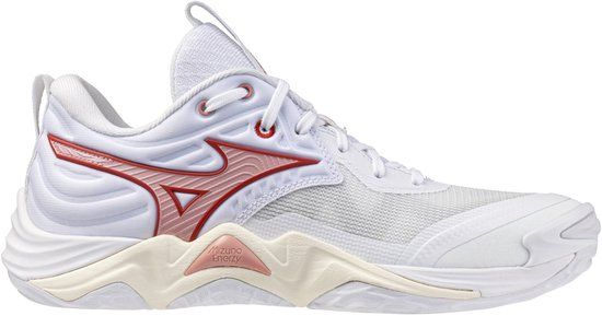 Mizuno Wave Momentum Elite Indoorschoenen dames Wit 39