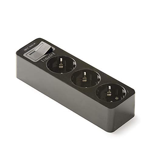 Famatel FAMATEL-2523 N-basis Int. C/3 stopcontacten, zwart