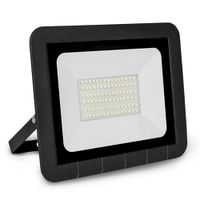 Projecteur LED Matel, plat, noir, 50W, qualité