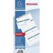 Exacompta 5x Notitieboekje 29,7x14,8cm - telefoonboodschappen (4 per blad) - 50 bladen dupli zelfkopiërend - 13290E