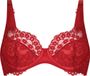 Hunkemöller Dames Lingerie Niet-voorgevormde beugel bh Daisy - Rood - maat E75