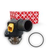 febi bilstein 170586 thermostaat met behuizing, afdichting en temperatuurschakelaar, 1 stuk