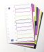 Oxford MyColour tabbladen, A4, 10 tabs, 20 stuks