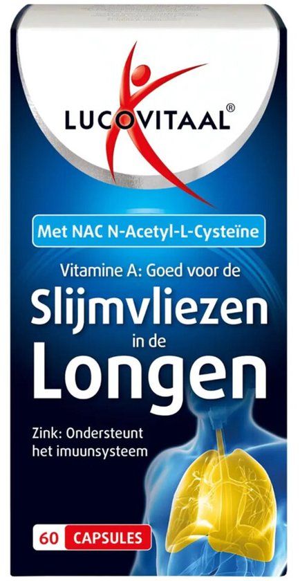 Lucovitaal Slijmvliezen in de Longen - 60 capsules