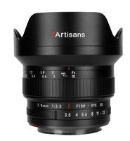7Artisans 7.5mm f/3.5 Ultra-Wide Angle Lens for Canon EF - Black