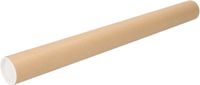 Merkloos / Sans marque Poster koker van karton - 430 x 40 mm - Bruin - Verzendkokers - Voor A2 formaat papier