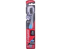 Colgate Brosses à dents 360 Noir Medium 6 Pièces
