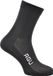 AGU Chaussettes d'hiver en Merino - Chaussettes de vélo - Chaussettes d'hiver chaudes - 2-pack - Laine Merino - 22cm de haut - Unisexe - Noir - S/M