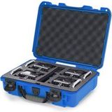 Nanuk 910 Case with Foam insert for 4 GoPro Hero 9 and 10 - Blue