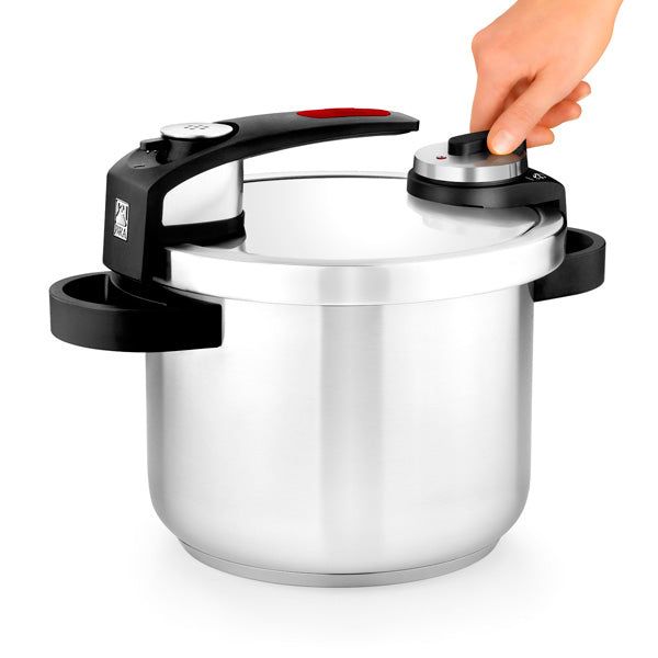 BRA Tekna A185602 - Snelkookpan - 6 L - Roestvrij staal