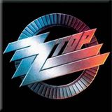 Rock Off ZZ Top - Circle - Koelkast Magneet - 7.5 x 7.5 cm