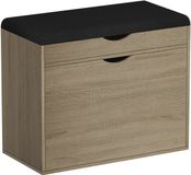 Vicco Schufy Schoenenbank – 60 x 51 cm met 2 compartimenten Sonoma