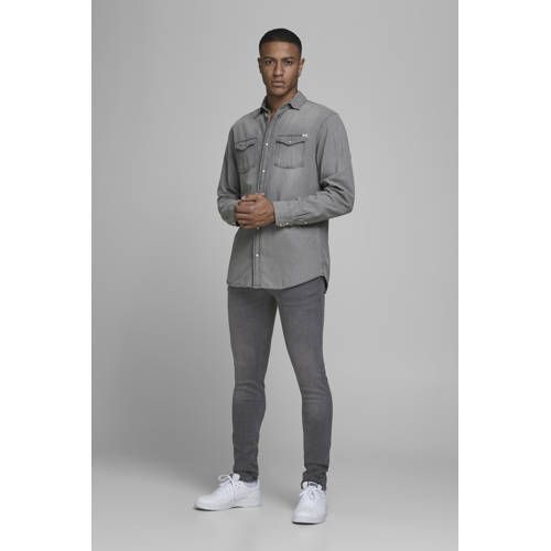 Jack & Jones JEANS INTELLIGENCE skinny jeans JJILIAM JJORIGINAL grey denim 28/EUE