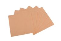 Funny Celdoekservetten | 33 x 33 cm, 1/4 gevouwen, 3-laags, abrikoos | 4-pack (4 x 250 stuks)