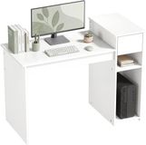 HOMCOM Bureau met planken