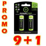 Powerton ENERGY RECHARGE: Chargeur pour batteries Ni-MH, type AA, emballage de 10 pièces (2 pièces par emballage)