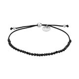 Tamaris dames armband roestvrij staal zwart