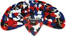 Fender Klassieke celluloid, confetti, 351 vorm, dun, 12 stuks