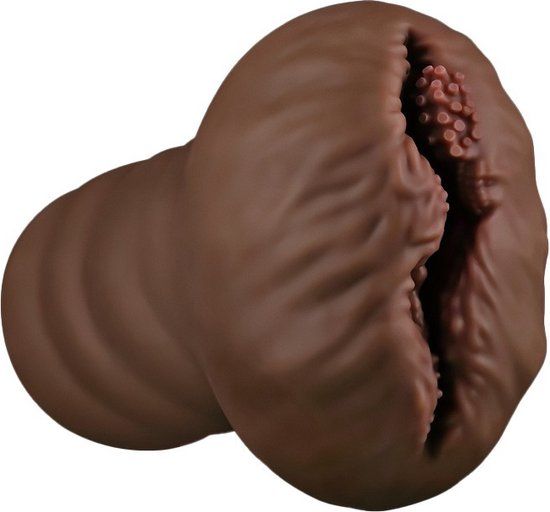 Lovetoy Stroker Masturbator ALIEN'S PIE 1 - donkere beige
