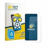 BROTECT Screenprotector 6 Stuks voor Honor X7e Beschermglas transparant