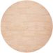 Maison Exclusive Table Ronde Bois Massif Chêne Brut Ø80x2.5 Cm
