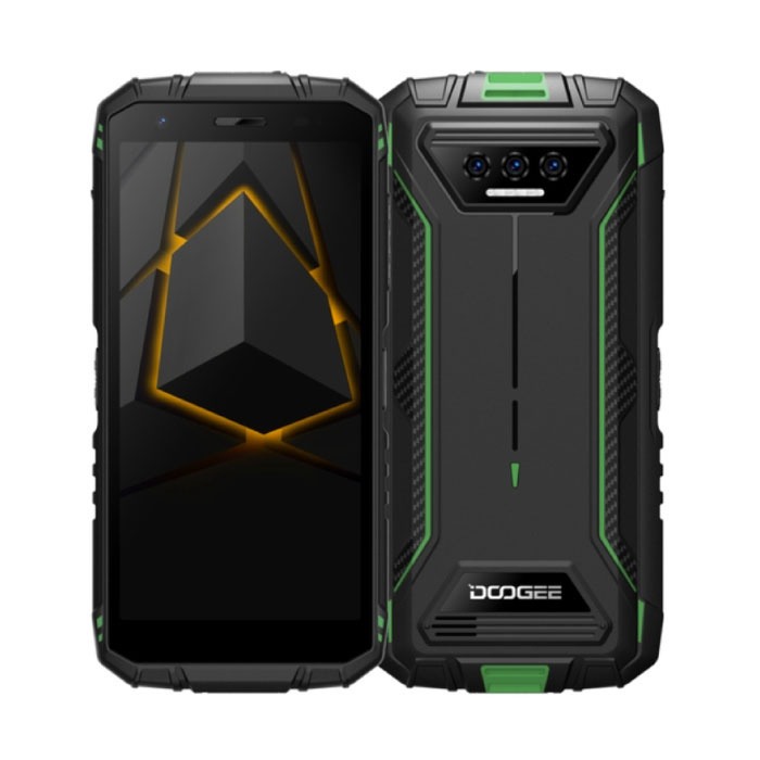 DOOGEE S41 Smartphone Outdoor Groen - Quad Core - 3 GB RAM - 16 GB Opslag - 13MP Camera - 6300mAh Batterij