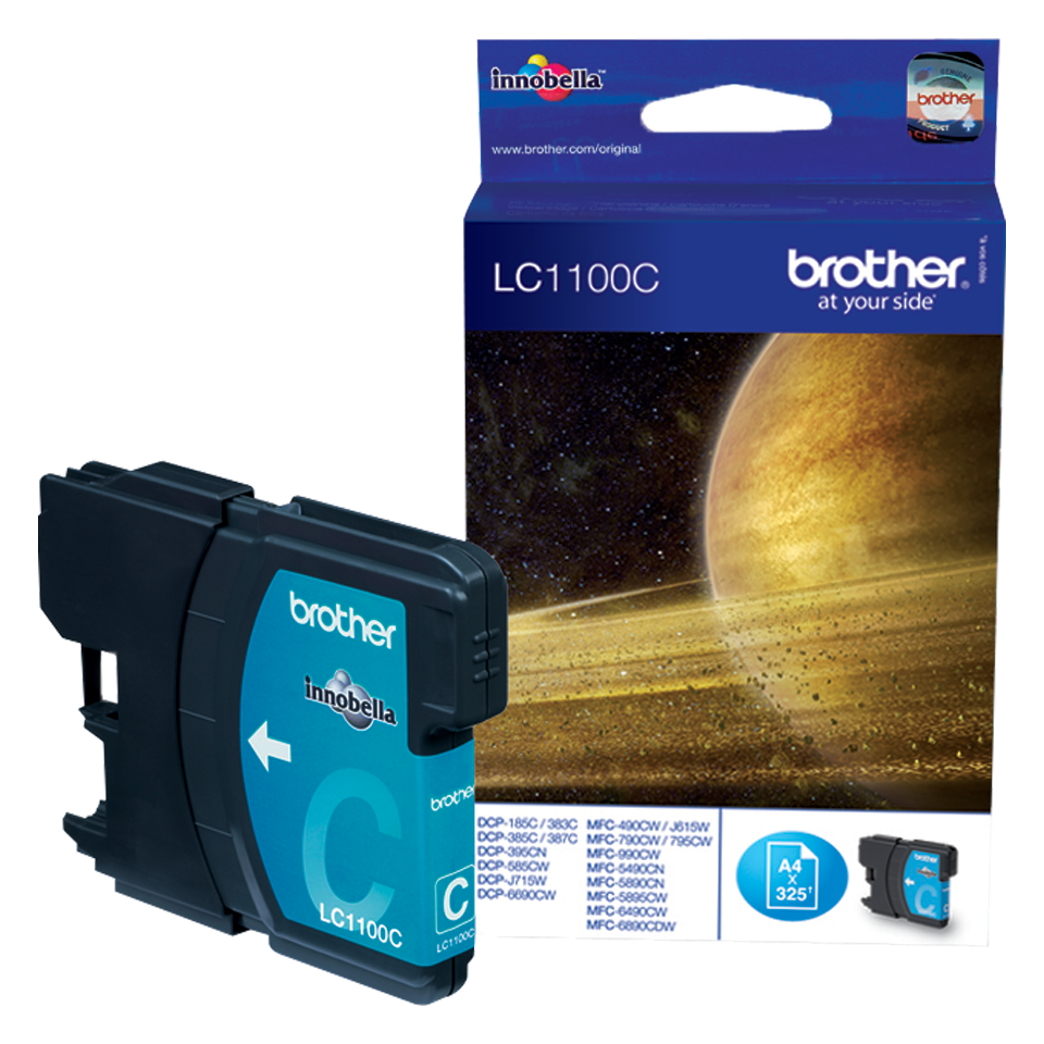 Brother LC-1100C single pack / cyaan