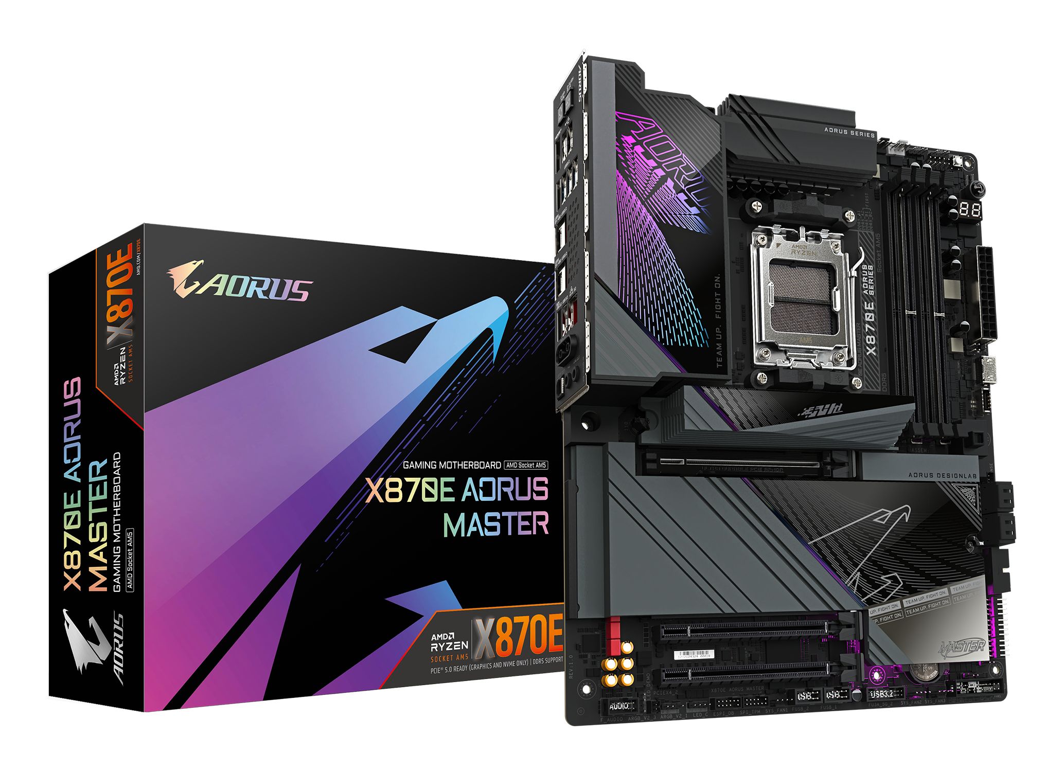 Gigabyte X870E AORUS MASTER - Socket AM5 - ATX Motherboard