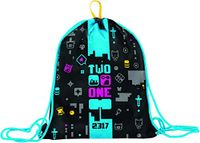 Sacca Easy Bag Sacca TWEE SPELERS EÉN CONSOLE, Nero, Scuola & Tempo Libero
