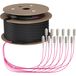 EFB Elektronik O8341S150OM4 InfiniBand und Glasfaserkabel 150 m 12x SC U-DQ(ZN) BH Beige, Schwarz, Magenta