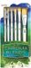 Ooly - Chroma Blends Watercolor Paint Brushes - Set Van 6 Aquarelpenselen