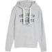 TOM TAILOR Sweatshirt bleu marine / gris chiné