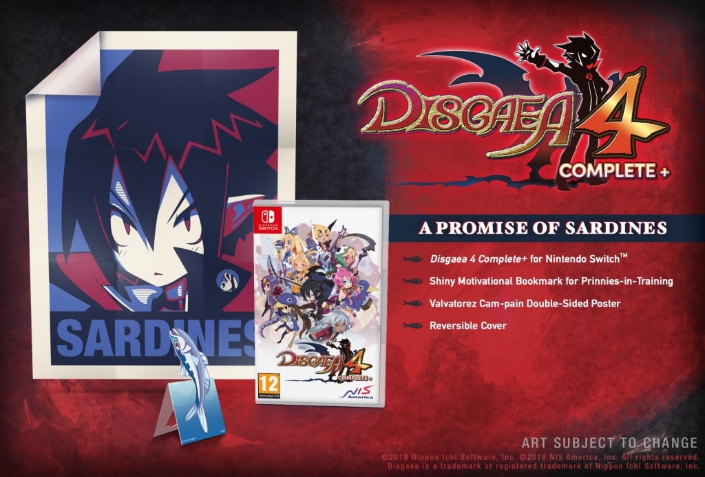 NIS disgaea 4 complete+ a promise of sardines edition Nintendo Switch