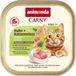 animonda Carny Kattenvoer voor volwassenen, nat, kip + kattenkruid (32 x 85 g), natvoer voor gevoelige katten, zonder kip en suiker