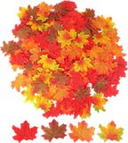 Merkloos 200 Stuks Herfstbladeren - Strooidecoratie voor Herfst & Bos - Tafeldecoratie