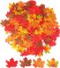 Merkloos 200 Stuks Herfstbladeren - Strooidecoratie voor Herfst & Bos - Tafeldecoratie