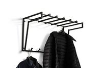 M2 Kollektion Vigo 2 garderobe, metaal, zwart, 79x45x40