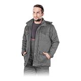 KMO-LONGSXXXL Winmaster KMO-LONGSXXXL gevoerde veiligheidsjas, grijs/staalblauw, XXXL maat