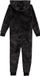 WE Fashion Jongens fleece onesie met print