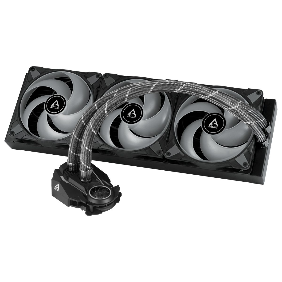 ARCTIC Liquid Freezer II 420 A-RGB - 420mm AIO Liquid CPU Cooler - Black
