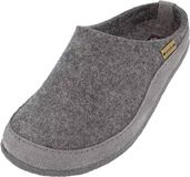 Haflinger 718025 Blizzard pantoufles antrazit mules unisexe laine gris taille 41