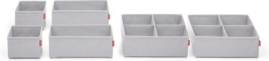 Rayen - Lade Organizer Set - 6 stuks - Grijs