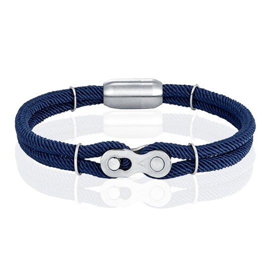 LGT JWLS Armband - Locomotief Blauw - 19cm