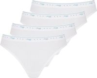 sloggi Dames Tai slip 4-pack 24/7 100 wit