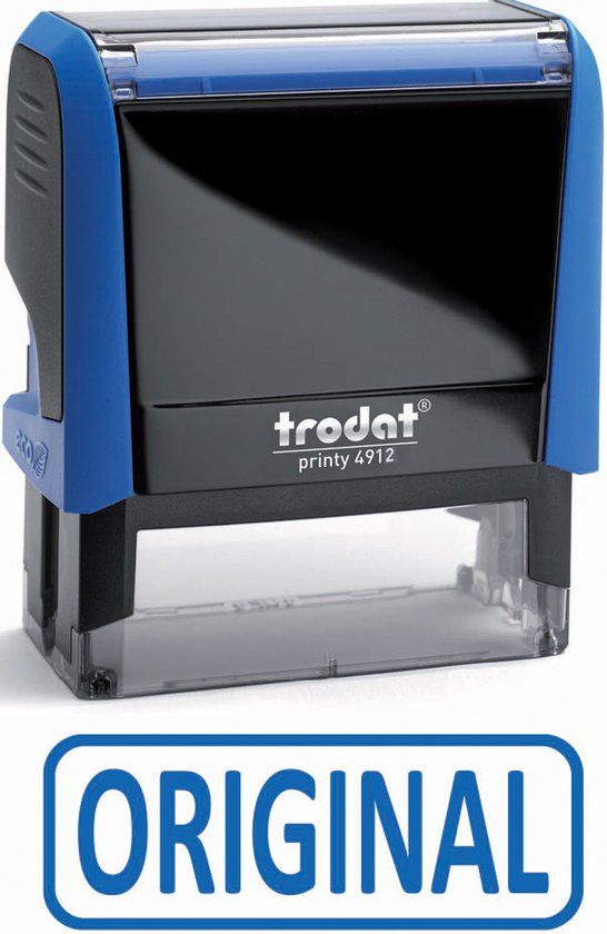Trodat Textstempelautomat X-Print 4912 'URGENT' Zwart/Blauw