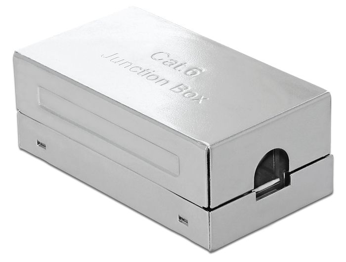 DeLOCK 86419 - Netwerkverdeeldoos - metallic