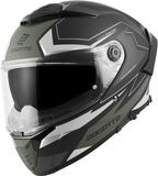 Bogotto FF118 Vilial Mat Zwart Groen Integraalhelm - Helm