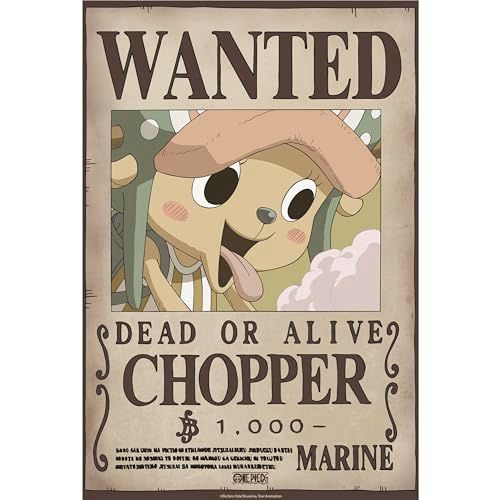 GB Eye - One Piece Chibi Wanted Chopper Wano poster