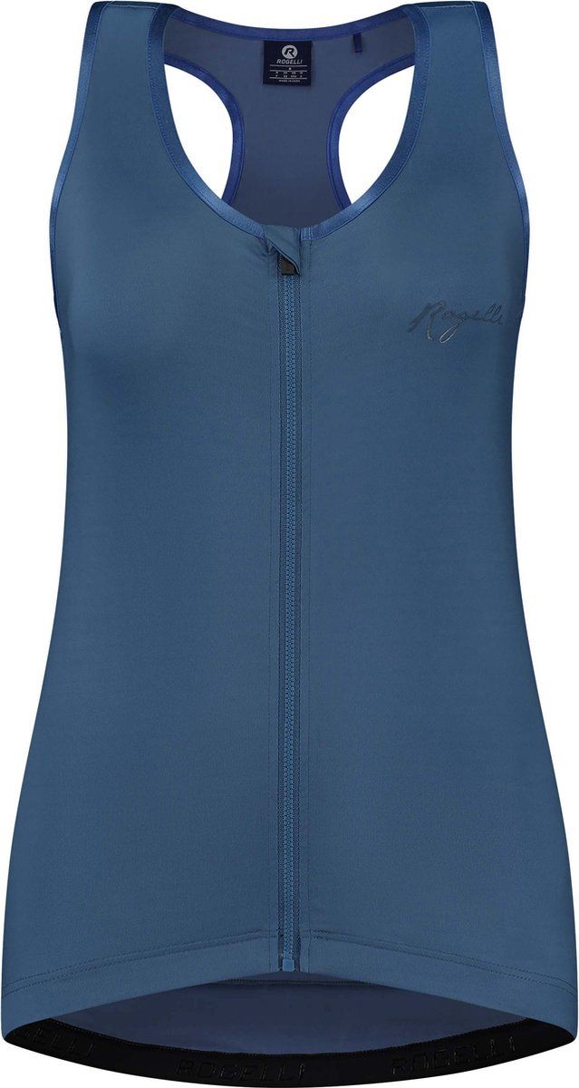 Rogelli Abbey - Fietsshirt Korte Mouwen - Dames - Maat M - Navy - Blauw
